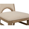 Magnussen Home Tristan Swiss Coffee Upholstered Side Chair Two Pack