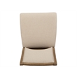 Magnussen Home Tristan Swiss Coffee Upholstered Side Chair Two Pack