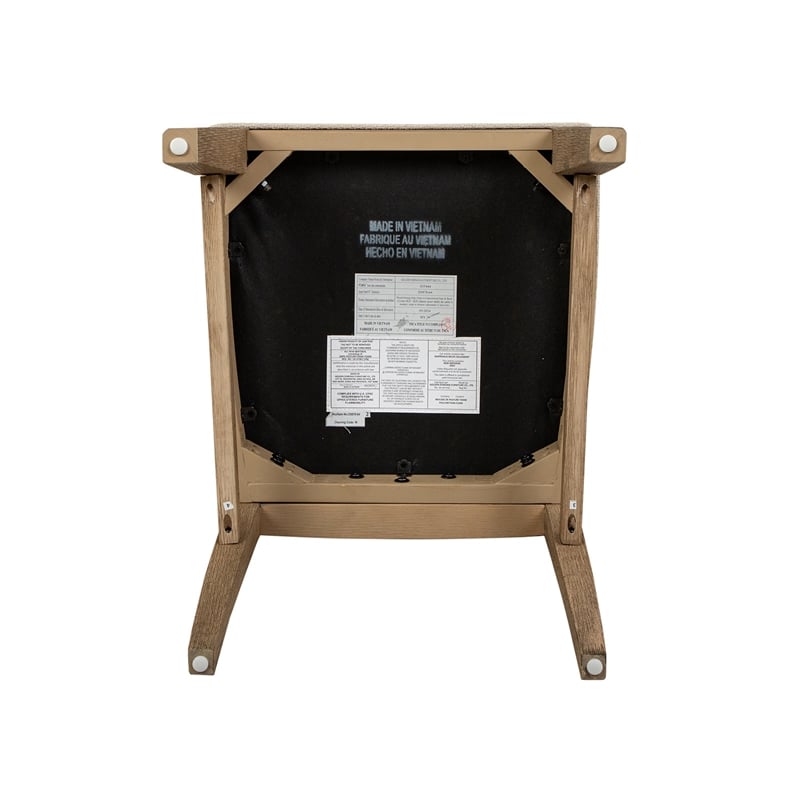 Magnussen Home Tristan Swiss Coffee Upholstered Side Chair Two Pack