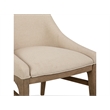 Magnussen Home Tristan Swiss Coffee Upholstered Arm Chair Two Pack