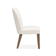 Magnussen Home Westbourne Dark Umber Upholstered Host Chair Two Pack