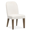 Magnussen Home Westbourne Dark Umber Upholstered Host Chair Two Pack