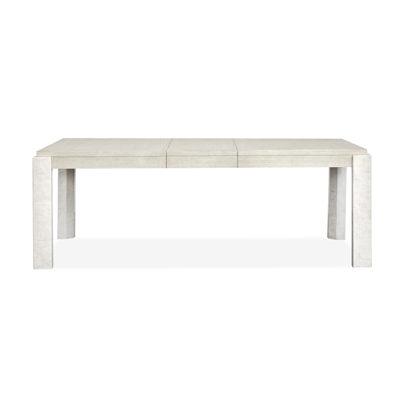 Magnussen Home Lorelei Misty Cloud Extendable Rectangular Dining Table
