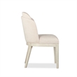 Magnussen Home Lorelei Misty Cloud Upholstered Host Chair Two Pack