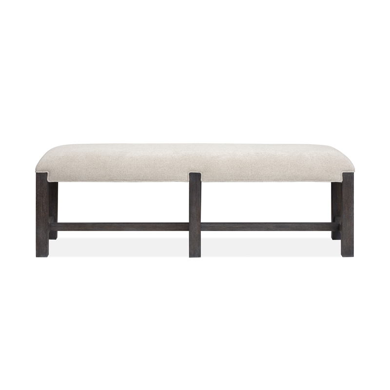 Magnussen Home Plum Creek Ravenwood Black Bench