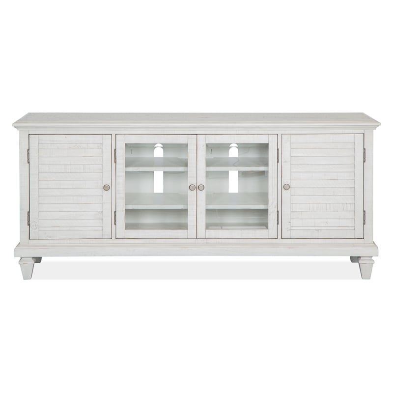 Magnussen Home Newport Alabaster Console