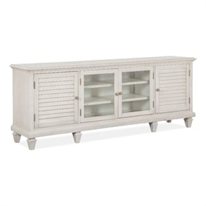 Magnussen Home Newport Alabaster Large Console