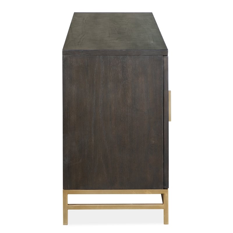 Magnussen Home Lindon Coffee Bean Dark Small Console