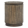 Magnussen Home Baisden Tobacco Round Accent End Table