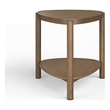 Magnussen Home Hadleigh Brown Honey Shaped Accent End Table