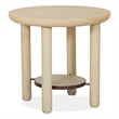 Salt Life Home Sunset Cove Sanibel Brown Round End Table