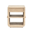 Salt Life Home Sunset Cove Sanibel Brown Chairside End Table