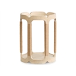 Salt Life Home Sunset Cove Sanibel Brown Drum Table