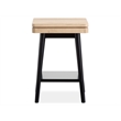 Magnussen Home Fletcher Driftwood Square Accent Table
