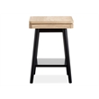 Magnussen Home Fletcher Driftwood Square Accent Table