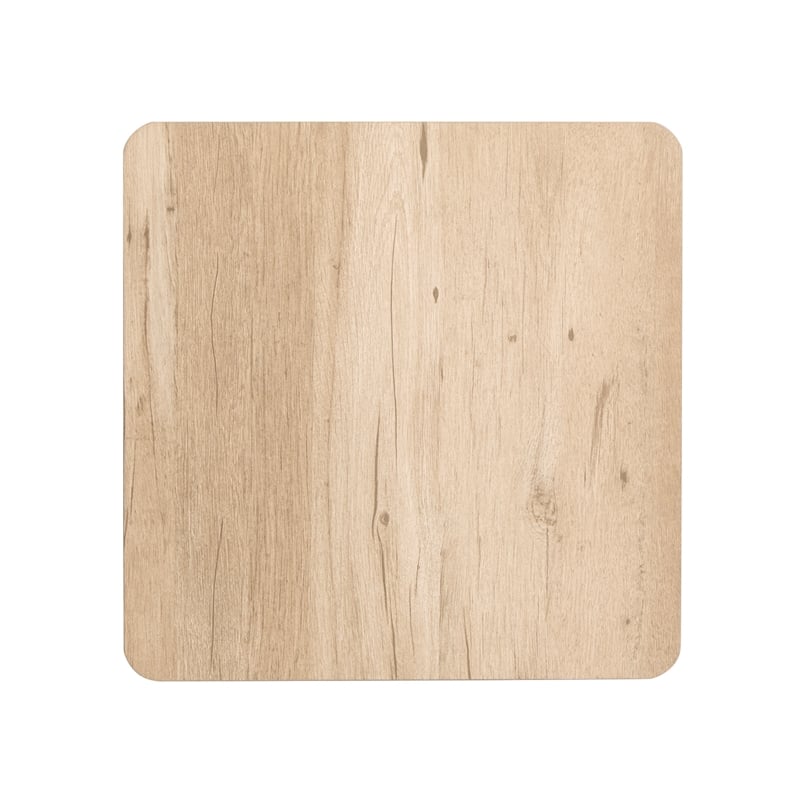 Magnussen Home Fletcher Driftwood Square Accent Table