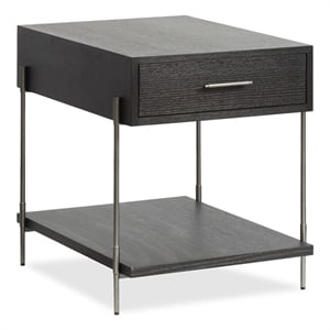 Magnussen Home Spencer Dark Briarsmoke Rectangular End Table