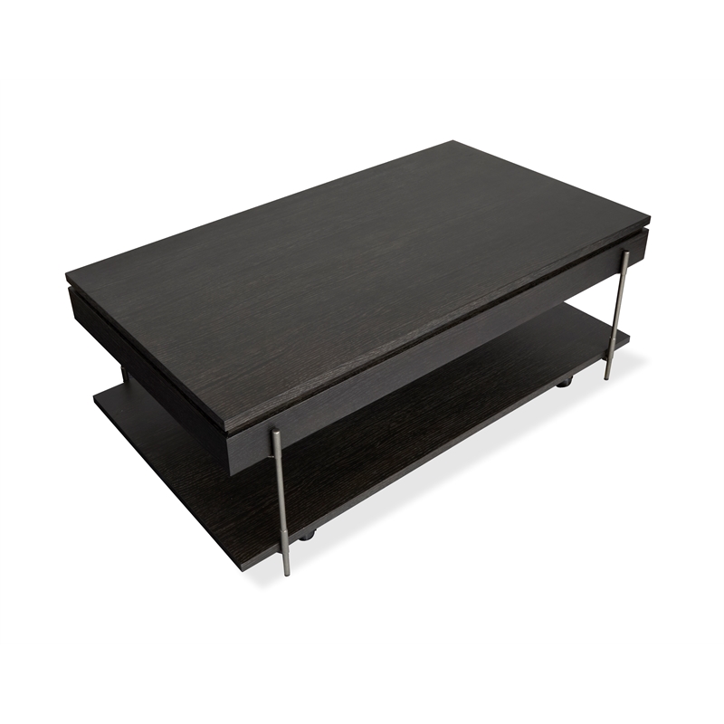 Magnussen Home Spencer Lift Top Storage Cocktail Table With Casters