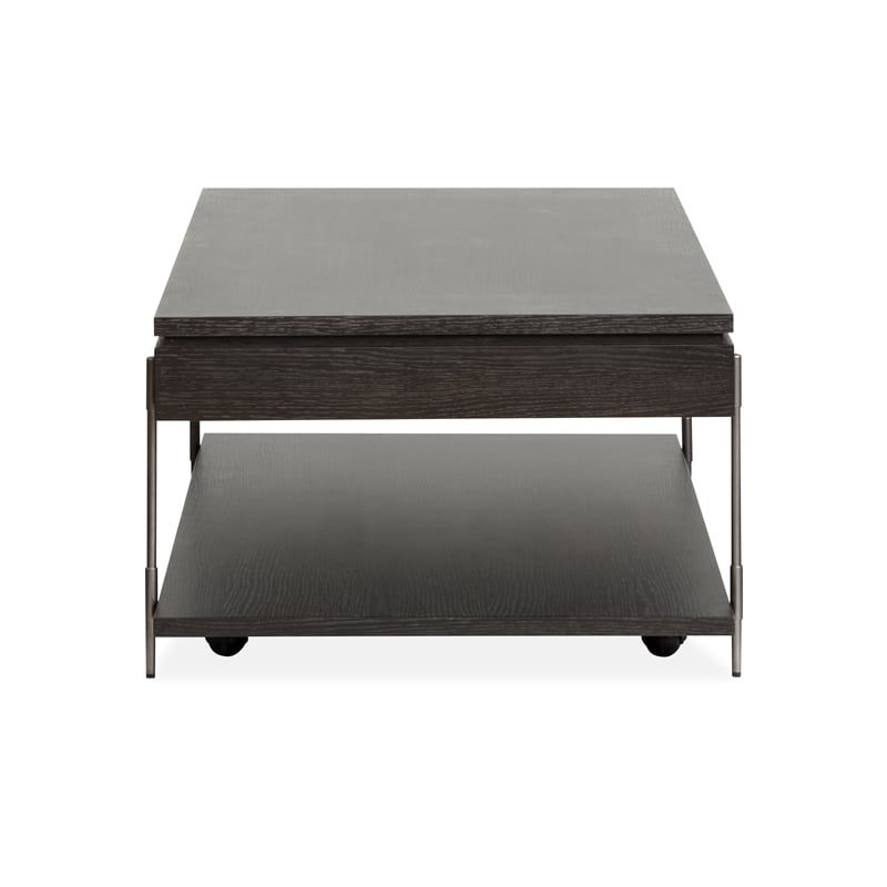 Magnussen Home Spencer Lift Top Storage Cocktail Table With Casters