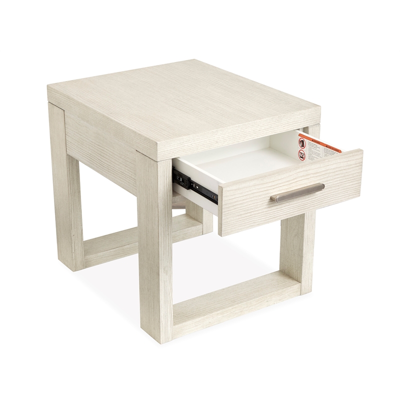 Magnussen Home Refton Balboa Mist Rectangular End Table