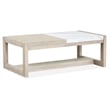 Magnussen Home Preston Gallery Rectangular Cocktail Table