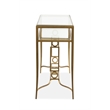 Magnussen Home Lorena Burnished Brass Rectangular Cocktail Table