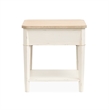 Salt Life Home Echo Isles Sea Pearl And Driftwood Rectangular End Table
