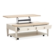 Salt Life Home Echo Isles Lift Top Storage Cocktail Table With Casters