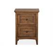 Magnussen Home Bay Creek Toasted Nutmeg Small Drawer Nightstand
