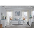 Magnussen Home Charleston White Dove White Drawer Nightstand
