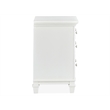 Magnussen Home Charleston White Dove White Drawer Nightstand