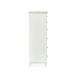 Magnussen Home Charleston White Dove White 5-Drawers Bedroom Chest