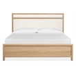 Magnussen Home Merrifield Sandstone Beige King Upholstered Panel Bed