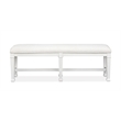 Magnussen Home Kingston Whisper White Bench