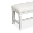 Magnussen Home Kingston Whisper White Bench