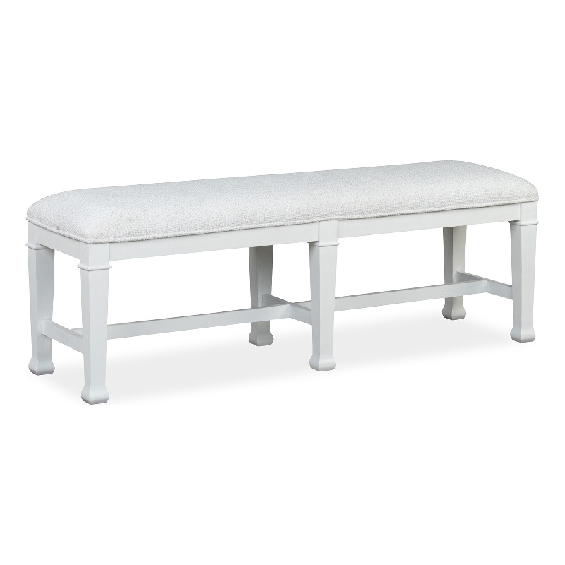 Magnussen Home Kingston Whisper White Bench