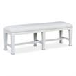 Magnussen Home Kingston Whisper White Bench