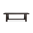 Magnussen Home Tauren Coffee Bean Trestle Dining Table