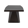 Magnussen Home Tauren Coffee Bean Extendable Double Pedestal Dining Table