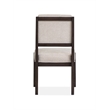 Magnussen Home Tauren Coffee Bean Upholstered Side Chair Two Pack