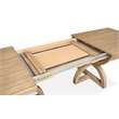 Magnussen Home Coventry Honey Maple Extendable Trestle Dining Table
