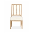 Magnussen Home Coventry Honey Maple Upholstered Side Chair Two Pack