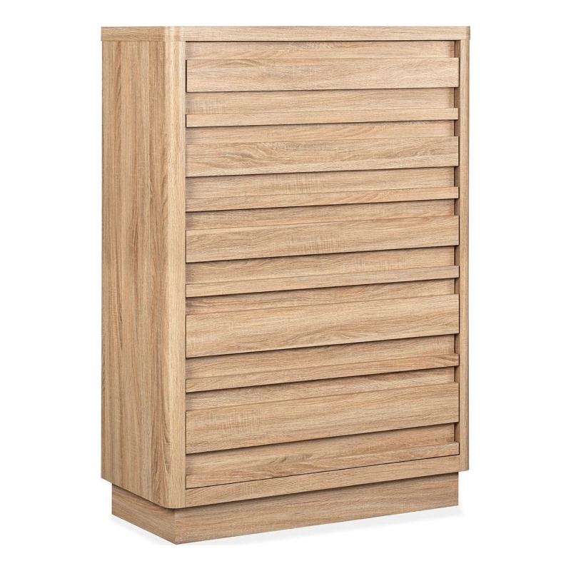 Magnussen Home Brentwood Heights Provincial Brown 5-Drawers Chest