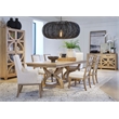 Magnussen Home Coventry Honey Maple Upholstered Host Chair Two Pack
