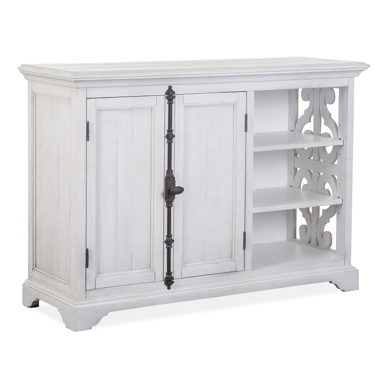 Magnussen Home Bronwyn Alabaster Printer Stand