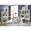 Magnussen Home Bronwyn Alabaster Fully Upholstered Swivel Chair