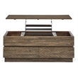 Magnussen Home Baisden Tobacco Lift Top Storage Cocktail Table With Casters