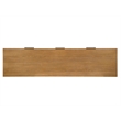 Magnussen Home Lindon Belgian Wheat Rectangular Sofa Table