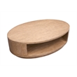 Magnussen Home Sanford Chateau Brown Oval Cocktail Table With Casters