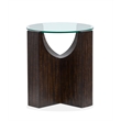 Magnussen Home Beckham Rustic Tavern Round End Table